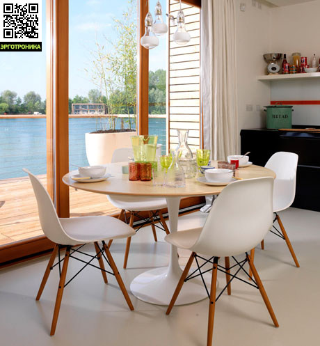 Стул Eames Style DSW Chair Стул Eames Style DSW ChairДля дома<br>Культовый предмет мебели XX в.<br>Отлично вписывается в интерьер<br>Практичен и удобен<br>