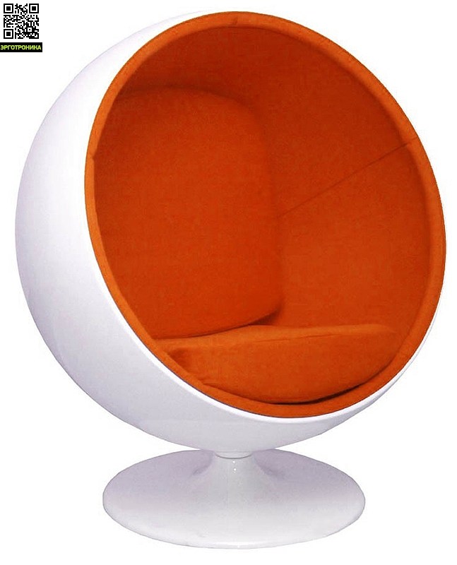 Кресло Eero Aarnio Style Ball Chair Кресло Eero Aarnio Style Ball ChairДля дома<br>Звукоизоляция<br>Возможность встроить телефон и аудио-колонки<br>