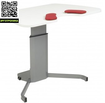 Эргономичный стол SALLI COMPACT Эргономичный стол SALLI COMPACTСтолы<br>Стол Salli Compact оснащен электронным механизмом регулировки высоты. Высота регулируется в пределах 66-118 см.Размер столешницы 118х70х1,8 см. Эргономичная столешница с выемкой для удобной поддержки рук и плеч.Salli Compact предназначена для использования в малых офисах или дома, может использоваться также как компьютерный стол.<br>