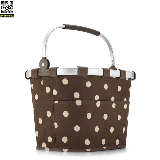 Корзина для велосипеда Bikebasket Plus Корзина для велосипеда Bikebasket PlusДля дома<br>Прекрасное решение для тех, кто не расстается с велосипедом! Прогулки, пикники, даже поездки на работу или учебу станут с Bikebasket Plus проще и комфортнее! В комплект входит универсальный кронштейн для крепления на руль и съемный чехол для защиты корзинки от дождя. Корзина имеет гибкую складную ручку и прочный алюминиевый каркас, сумка затягивается на шнурок, есть внутренний карман на молнии, три кармана без молнии и специальный карман для мобильного телефона.<br>