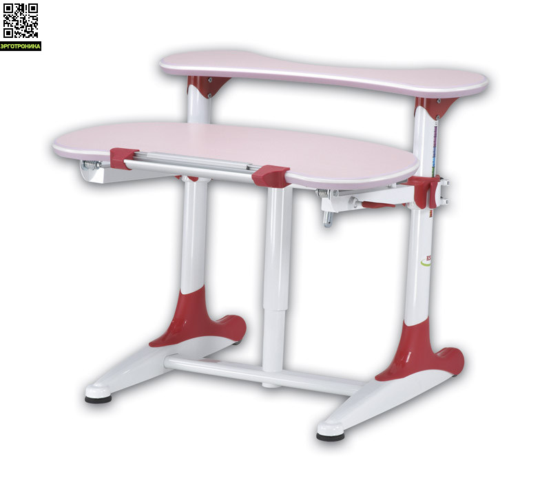 Детский стол Mealux Milan BD-306 Детский стол Mealux Milan BD-306Детские парты<br>Детский стол BD-306 имеет овальную столешницу и заднюю полку, благодаря оригинальному дизайну, станет украшением любой детской комнаты. Не имеет острых углов, а его ножки устойчивы и надежны, благодаря чему он абсолютно безопасен для детей.На ножках стола имеется маркировка роста ребенка, что поможет правильно подобрать нужную высоту стола. По периметру столешница имеет силиконовую противоударную кромку, что защищает малыша от возможных травм.Спереди стол имеет удобный пенал для канцтоваров и линейку препят<br>