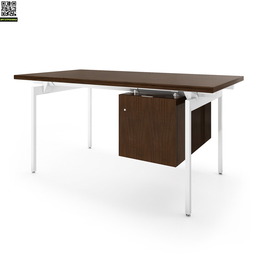 Стол с подвесной тумбой Antenna® Desk Стол с подвесной тумбой Antenna® DeskСтолы<br>Великолепный дизайнерский стол с подвесным кабинетом<br>