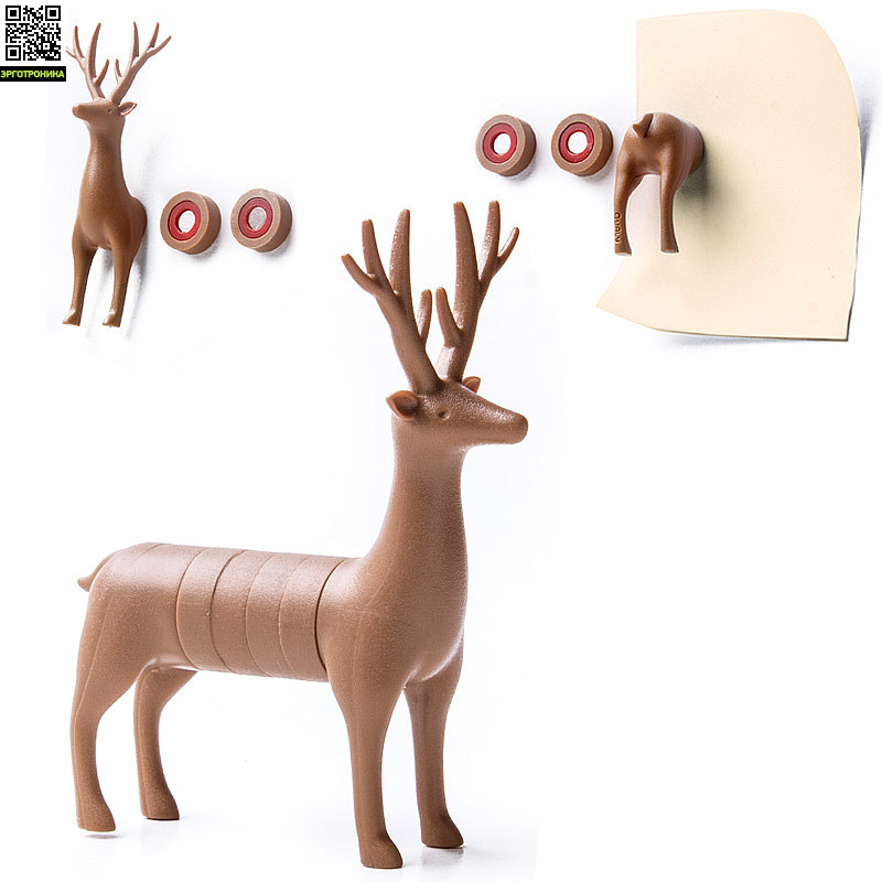 Набор магнитов My deer Набор магнитов My deerПорядок на столе<br>Набор из 6 магнитов<br>