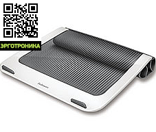 I-Spire™ подставкa для ноутбука с диагональю до 17, FS-93812 I-Spire™ подставкa для ноутбука с диагональю до 17, FS-93812Для ноутбука<br>Подставка для ноутбука с диагональю до 17 Fellowes® серии I-Spire™. Эффективно защищает ноутбук от перегрева благодаря эргономичной форме с изгибами. Нескользящая поверхность и ограничители на передней панели обеспечивают устойчивое положение ноутбука на подставке. Подставка приподнимает экран ноутбука на удобный угол обзора, а благодаря мягкой силиконовой подкладке ноутбук удобно держать на коленях. Материал: пластик и силикон. Возможность регулировки высоты отсутствует. Габаритные размеры( ВxШxД): 28,5х3<br>