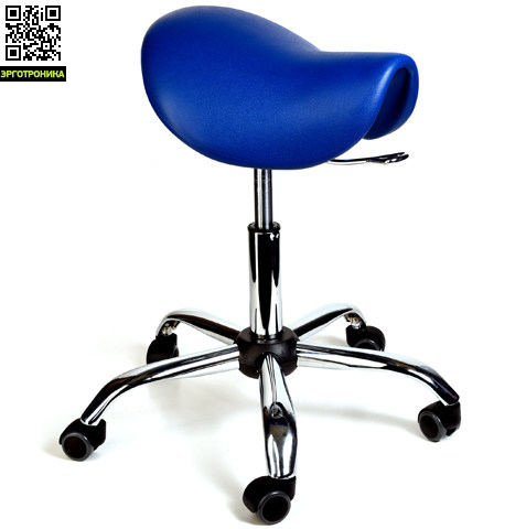 Ортопедический стул Eco Saddle (Нетанцующий) Ортопедический стул Eco Saddle (Нетанцующий)Нетанцующий ортопедический стул<br>Регулировка высоты<br>Максимальный вес пользователя до 150 кг.<br>