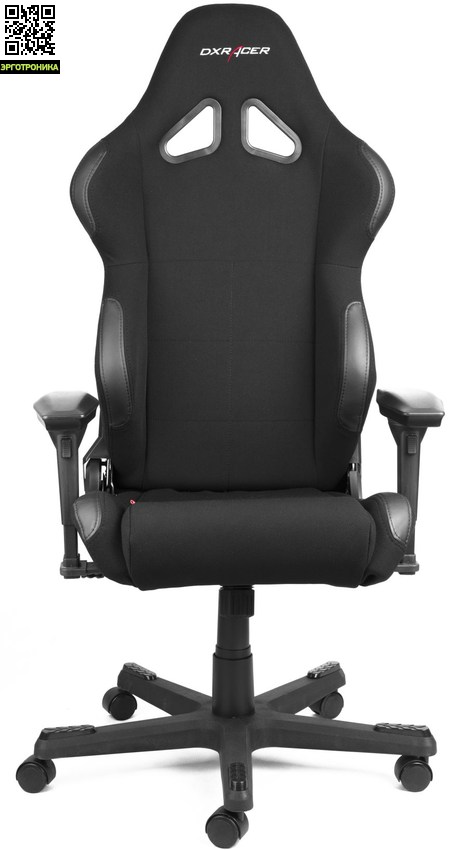 Игровое кресло DxRacer Racing series, Model RC01 Игровое кресло DxRacer Racing series, Model RC01DXRacer Racing (R-серия)<br>Комбинированный дизайн, включающим элементы ткани и кожи.<br>Металлический каркас<br>Регулируемые по высоте подлокотники имеют 6 положений<br>Угол наклона спинки до 180 градусов<br>