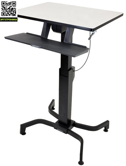Регулируемый стол Ergotron WorkFit-PD Регулируемый стол Ergotron WorkFit-PDФункциональные рабочие столы<br>Ergotron 24-280-927 - персональный стол который регулируется по высоте<br>
