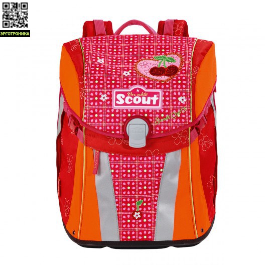 Ранец Scout Sunny BASIC - Сладкая вишня Ранец Scout Sunny BASIC - Сладкая вишняШкольный ранец Scout Sunny с ортопедической спинкой, регулируемой по высоте, и принципом распределения нагрузки, используемым в спортивной индустрии. При его разработке были учтены абсолютно все существующие сегодня требования эргономики, поэтому ранец на 100% ориентирован на сохранение здоровой спины школьника. Ранец идеально подходит как совсем маленьким ученикам, так и детям 10-11 лет благодаря особой конструкции, позволившей наилучшим образом адаптировать ранец к изменению роста ребенка<br>