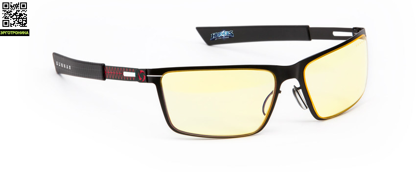 Очки для геймеров GUNNAR Blizzard Strike Очки для геймеров GUNNAR Blizzard StrikeОчки для работы за комьютером<br>Ограниченное издание<br>Отличительный дизайн игры HEROES OF THE STORM<br>Комфортная эксплуатация<br>Надежные материалы<br>Регулируемые носовые упоры<br>Дужки не мешают наушникам<br>