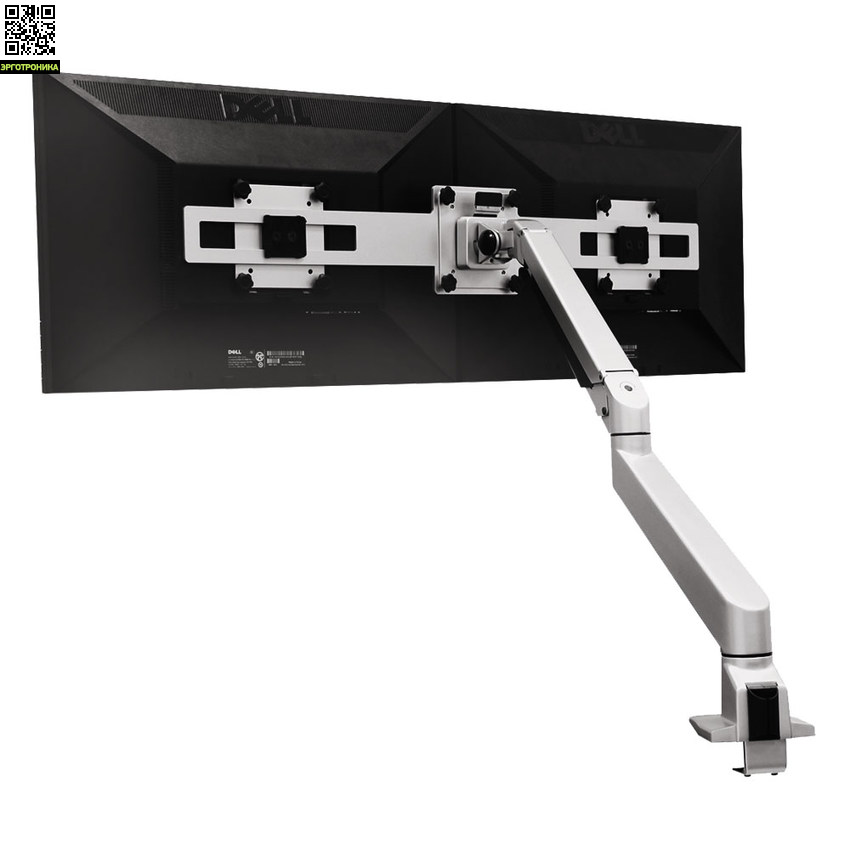 Кронштейн для 2-х LCD/LED мониторов ProSolution-K20 Кронштейн для 2-х LCD/LED мониторов ProSolution-K20Крепления<br>Легкий монтаж при помощи съемной пластины<br>Вращения экрана на ±90° возможность размещения монитора, как в вертикальном, так и в горизонтальном положении<br>Система легкой регулировки 3D Motion System специальный сферический шарнир позволяет легко и точно регулировать положение монитора<br>Газовая пружина GAS SPRING<br>
