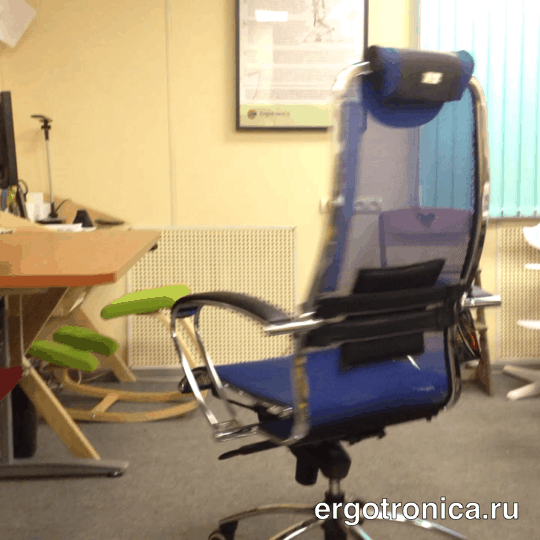 Эргономичное офисное кресло Samurai S1: Общий вид (МЕТТА)