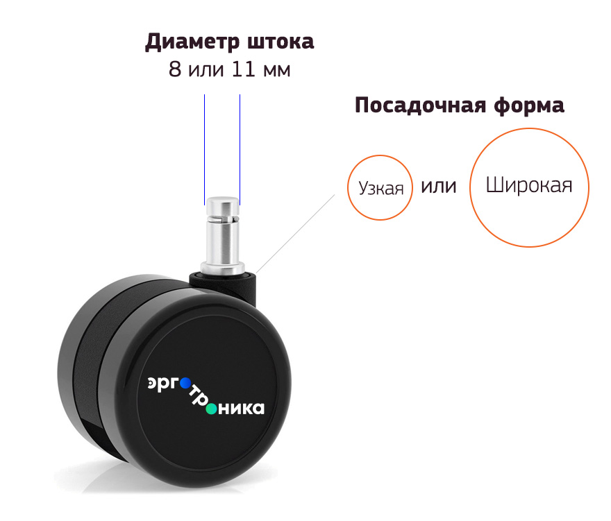 Как купить колесики для офисного кресла