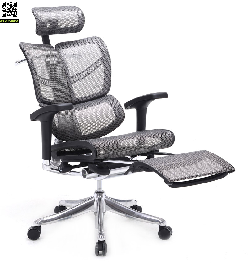 Эргономичное офисное кресло Expert Fly (Серый) купить за 60300 рублей. Отзывы, фото, есть в магазине, доставка по Москве и России в Эрготронике