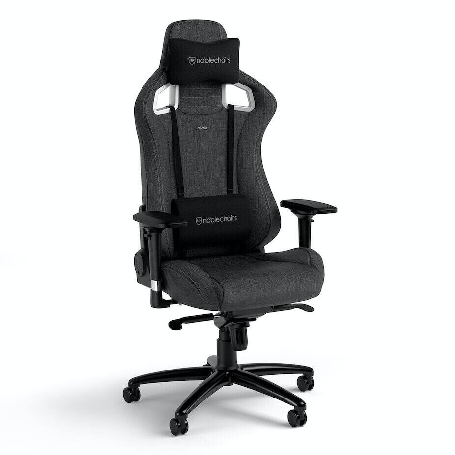 Игровое кресло Noblechairs EPIC TX Fabric (Антрацит) заказать за 55990 руб. Отзывы, доставка по России; Эрготроника