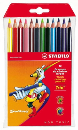  Набор утолщенных карандашей Swano Trio 