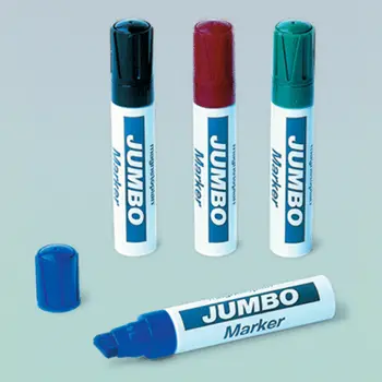 Набор из 4-х маркеров Jumbo для флипчартов Magnetoplan с широким грифелем