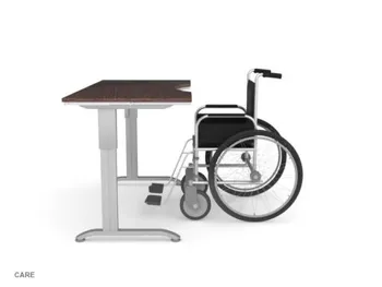 Стол для инвалидов колясочников регулируемый по высоте Ergostol Care