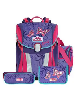 Ранец Scout Sunny BASIC с наполнением 4 предмета