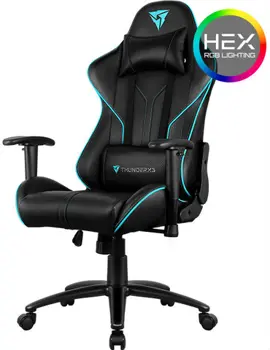 Геймерское кресло ThunderX3 RC3 с LED подсветкой