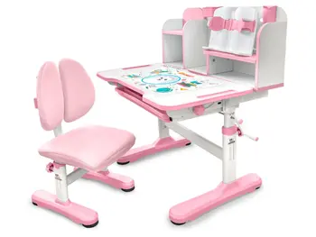 Комплект мебели столик стульчик Mealux EVO Panda