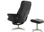 Кресло-реклайнер для кабинета с пуфом для ног Relax Boss