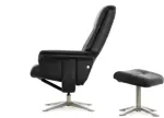Кресло-реклайнер для кабинета с пуфом для ног Relax Boss