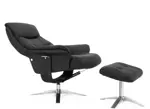 Кресло-реклайнер для кабинета с пуфом для ног Relax Boss