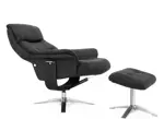 Кресло-реклайнер для кабинета с пуфом для ног Relax Boss