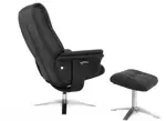 Кресло-реклайнер для кабинета с пуфом для ног Relax Boss