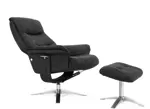 Кресло-реклайнер для кабинета с пуфом для ног Relax Boss