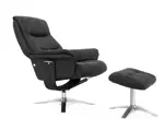 Кресло-реклайнер для кабинета с пуфом для ног Relax Boss