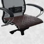 Кожаный перфорированный чехол для кресла Samurai CSm-10