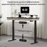 Стол для компьютера EUREKA ERK-ED-I55 c электрической регулировкой