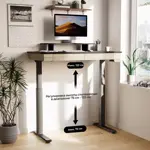 Стол для компьютера EUREKA ERK-ED-I47 c электрической регулировкой по высоте