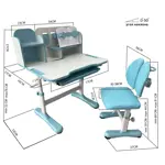 Комплект парта и стул трансформеры FunDesk Vivo