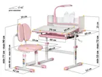 Комплект парта и стульчик Mealux EVO BD-24