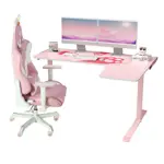 Компьютерный стол угловой EUREKA ERK-L60 розовый