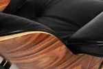 Кресло Eames Style Lounge Chair & Ottoman Black Premium U.S. Version