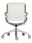 Кресло Mercury LB белая сетка, мат. алюминий