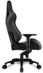 Sharkoon Shark Skiller SGS5 Игровое кресло чёрное (натуральная кожа, регулируемый угол наклона, механизм качания)