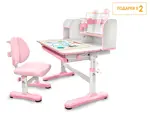 Комплект мебели столик стульчик Mealux EVO Panda XL