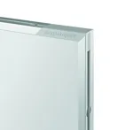 Белая эмалевая доска с системной рамкой ferroscript Magnetoplan 2200x1200 мм.