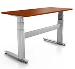 Регулируемый стол Ergostol Duo Plus Вишня