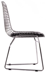 Стул Harry Bertoia Style Wire Side Chair