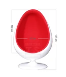 Кресло яйцо Ovalia Egg Style Chair