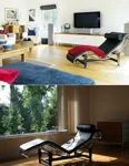 Кресло-шезлонг Le Corbusier Style Chaise Longue LC4