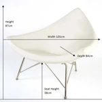 Кресло George Nelson Style Coconut Chair