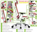 Компьютерное кресло «GeniDia LUX»