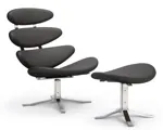 Кресло Poul Volther Style Corona Chair & Ottoman