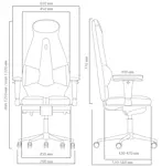 Эргономичное офисное кресло Galaxy